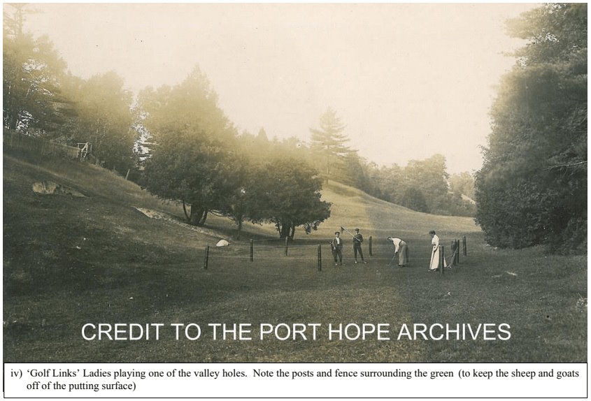 Credit to Port Hope Archives - Historic Photo of Port Hope Golf and Country Club