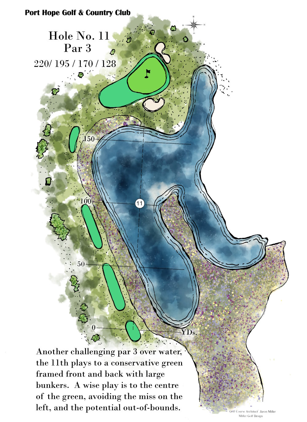 Rendering of Hole 11