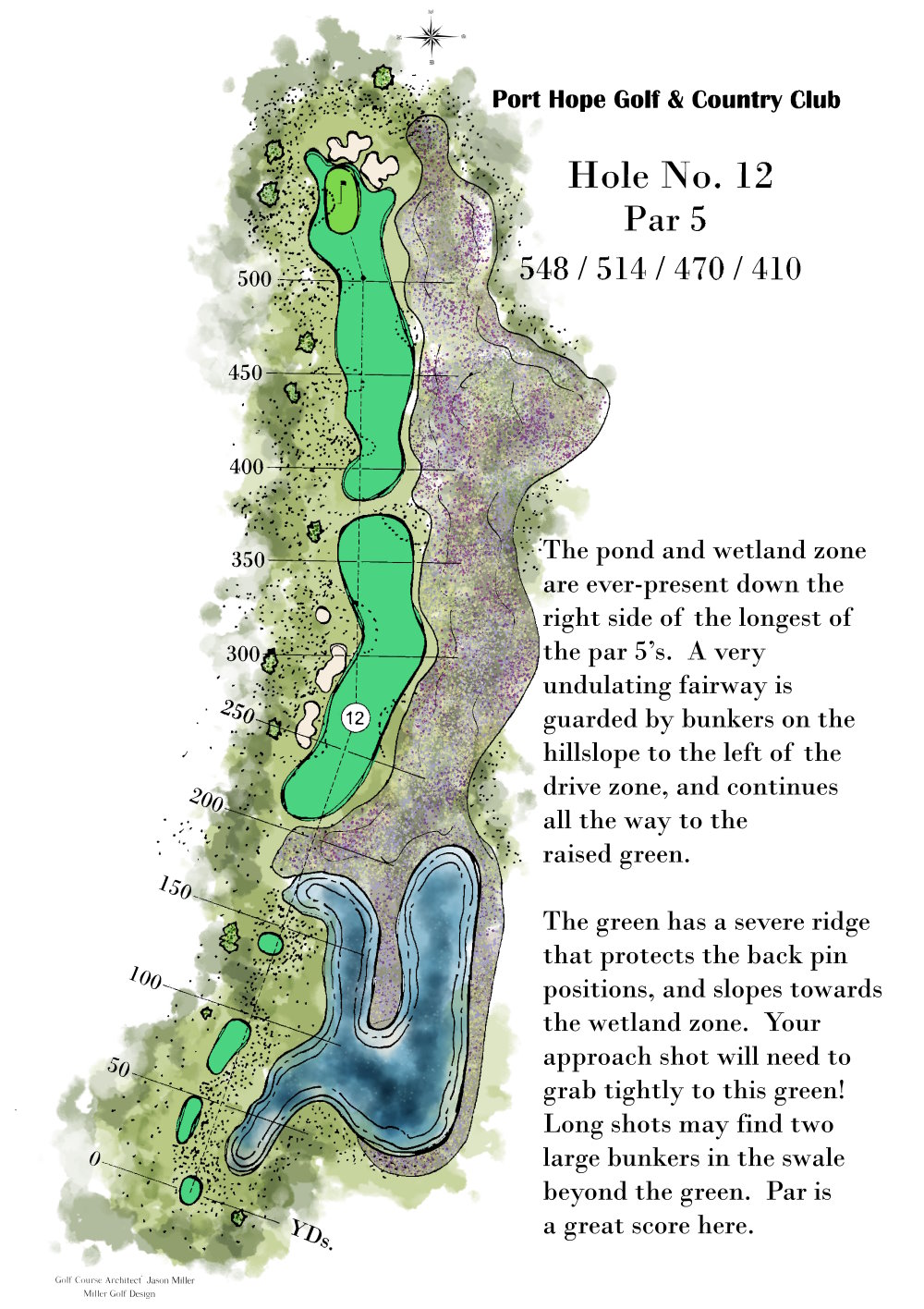 Rendering of Hole 12