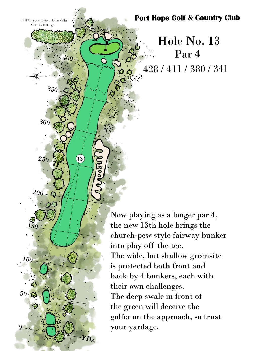 Rendering of Hole 13