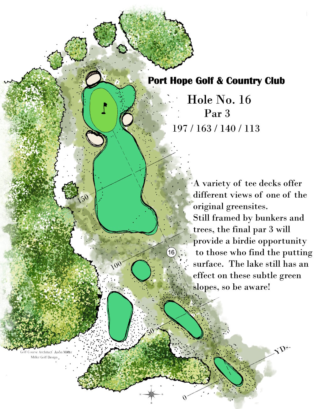 Rendering of Hole 16