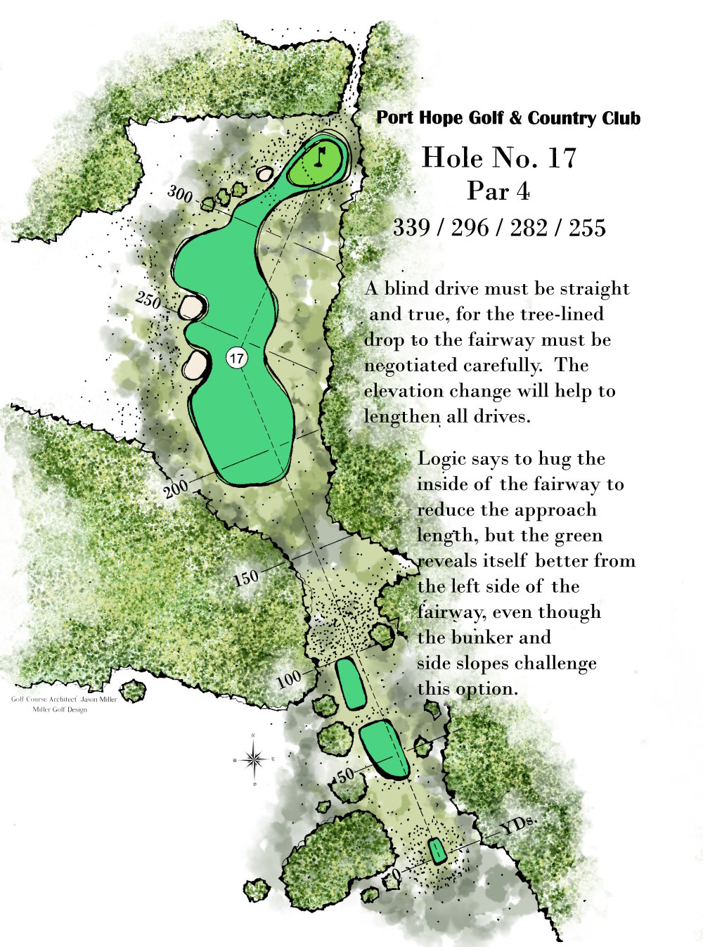 Rendering of Hole 17
