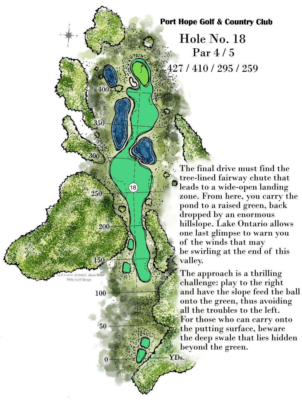 Rendering of Hole 18