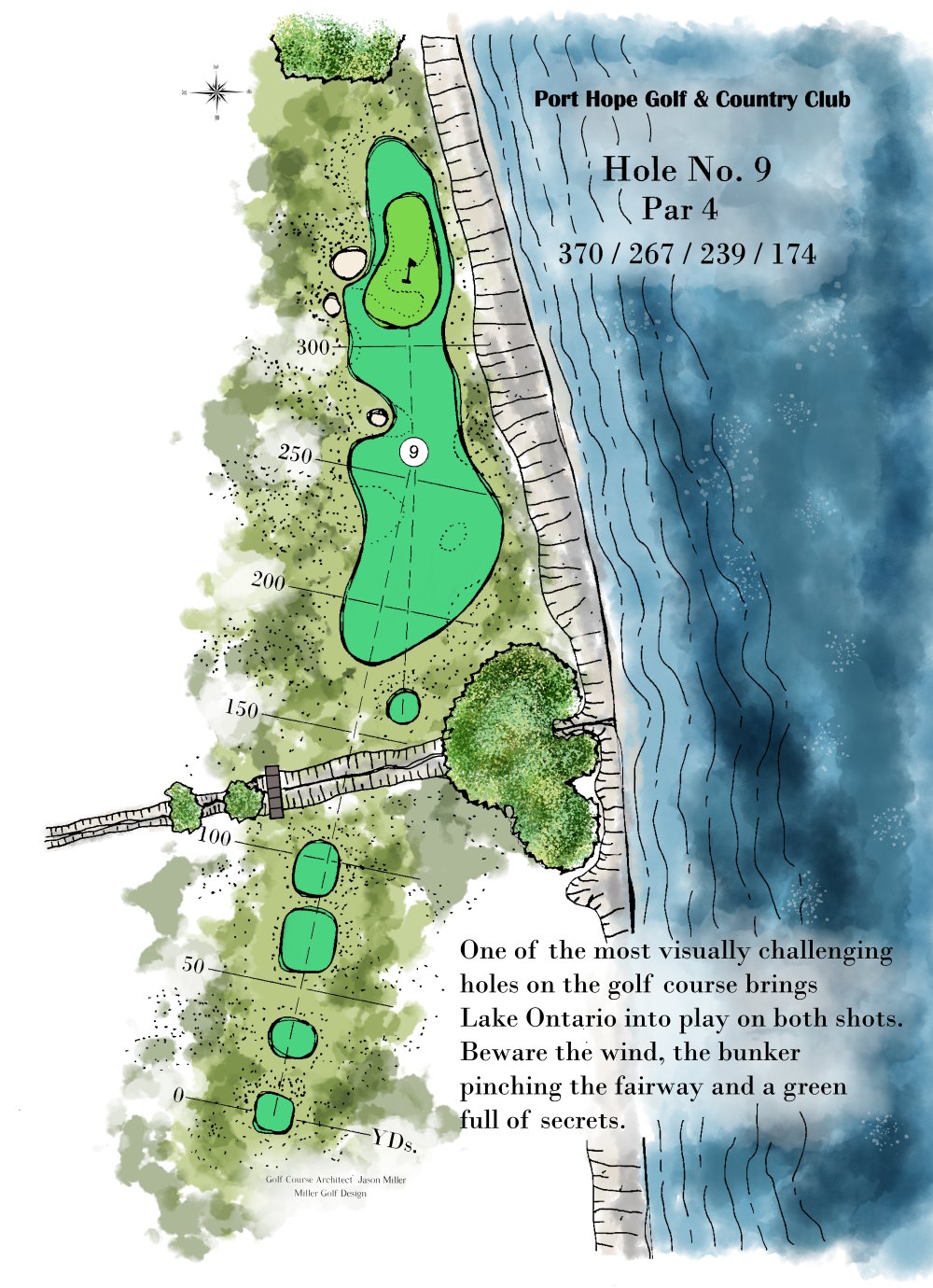 Rendering of Hole 9